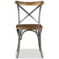 Valgomojo kėdės, 2vnt., mango medienos masyvas цена и информация | Virtuvės ir valgomojo kėdės | pigu.lt