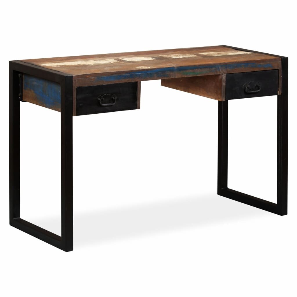 Stalas su 2 stalčiais, 120x50x76 cm kaina ir informacija | Kompiuteriniai, rašomieji stalai | pigu.lt