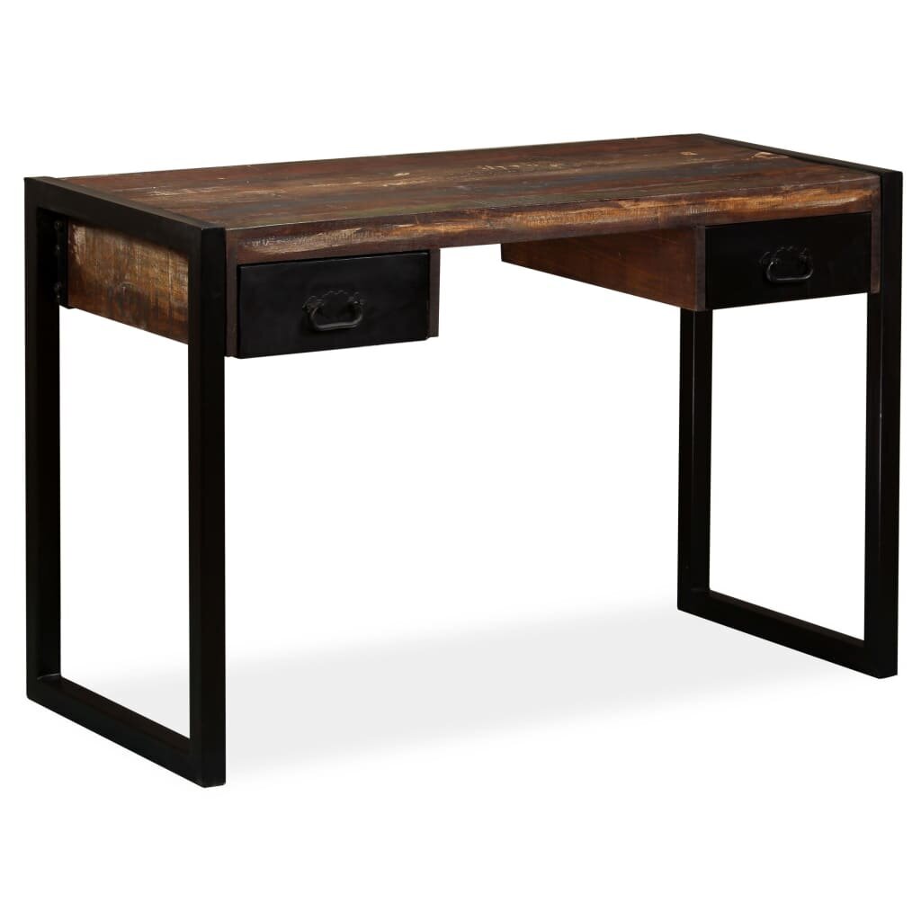 Stalas su 2 stalčiais, 120x50x76 cm kaina ir informacija | Kompiuteriniai, rašomieji stalai | pigu.lt