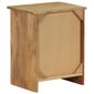 Naktinis staliukas, mango medienos masyvas, 40x30x50cm kaina ir informacija | Spintelės prie lovos | pigu.lt