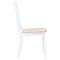 Valgomojo kėdė, 2 vnt., balta kaina ir informacija | Virtuvės ir valgomojo kėdės | pigu.lt