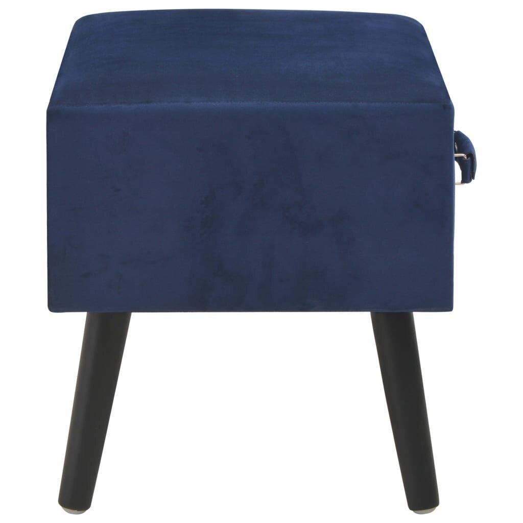 Naktinis staliukas 40x35x40 cm mėlynas kaina ir informacija | Spintelės prie lovos | pigu.lt