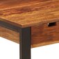 Rašomasis stalas, 110x55x78cm, rudas kaina ir informacija | Kompiuteriniai, rašomieji stalai | pigu.lt