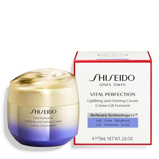 Atgaivinantis veido kremas Shiseido Vital Perfection Uplifting and Firming, 75 ml цена и информация | Veido kremai | pigu.lt