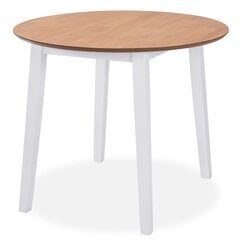 Комплект мебели для столовой, 3д., Белый цена и информация | Комплекты мебели для столовой | pigu.lt