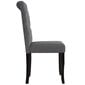 Valgomojo kėdės, 6 vnt., tamsiai pilkos spalvos kaina ir informacija | Virtuvės ir valgomojo kėdės | pigu.lt