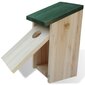 Inkilai, 8 vnt., mediena, 12x12x22 cm kaina ir informacija | Inkilai, lesyklėlės, narvai | pigu.lt