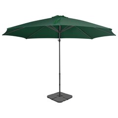 Lauko skėtis, 300x200 cm, žalias цена и информация | Зонты, маркизы, стойки | pigu.lt