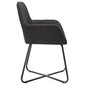 Valgomojo kėdės, 6 vnt., juodos, 3x249813 kaina ir informacija | Virtuvės ir valgomojo kėdės | pigu.lt