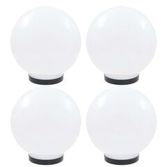 LED lempos, 4 vnt., 25 cm kaina ir informacija | Lauko šviestuvai | pigu.lt