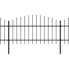 Sodo tvora, juoda, (1-1,25)x3,4m, plienas kaina ir informacija | Tvoros ir jų priedai | pigu.lt