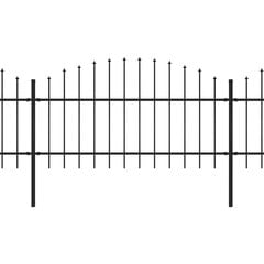 Sodo tvora su iečių viršug. (1-1,25)x6,8m, plienas kaina ir informacija | Tvoros ir jų priedai | pigu.lt
