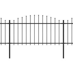 Sodo tvora, juoda, (1,25-1,5)x3,4m, plienas kaina ir informacija | Tvoros ir jų priedai | pigu.lt