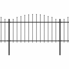 Sodo tvora, juoda, (1,25-1,5)x6,8m, plienas kaina ir informacija | Tvoros ir jų priedai | pigu.lt