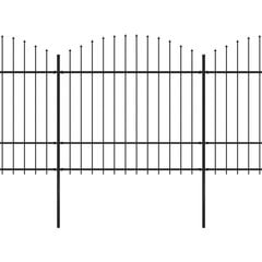 Sodo tvora, juoda, (1,5-1,75)x5,1m, plienas kaina ir informacija | Tvoros ir jų priedai | pigu.lt