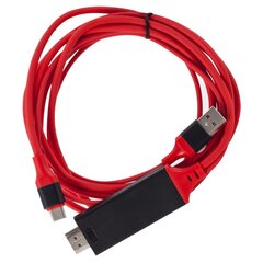 RoGer RO-USBC2HDMI-RE kaina ir informacija | Laidai telefonams | pigu.lt