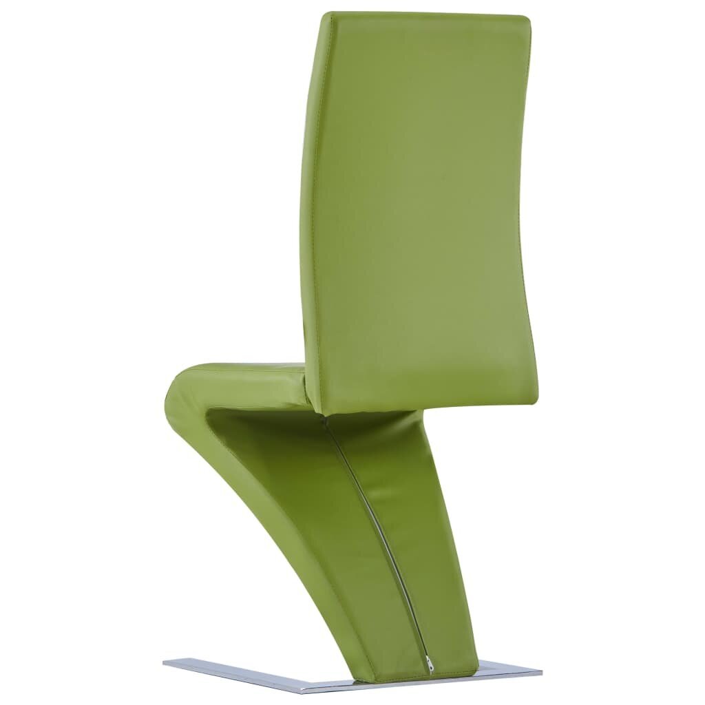 Valgomojo kėdės, 2vnt., žalios kaina ir informacija | Virtuvės ir valgomojo kėdės | pigu.lt