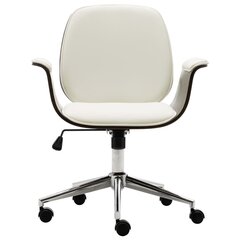 Biuro kėdė, baltos spalvos цена и информация | Офисные кресла | pigu.lt