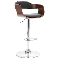 Барный стул, серый цена и информация | Стулья для кухни и столовой | pigu.lt