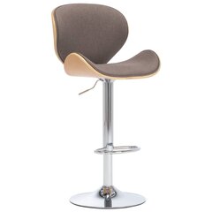 Baro kėdė, ruda kaina ir informacija | Virtuvės ir valgomojo kėdės | pigu.lt