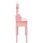 Kosmetinio staliuko komplektas rožinis kaina ir informacija | Kosmetiniai staliukai | pigu.lt