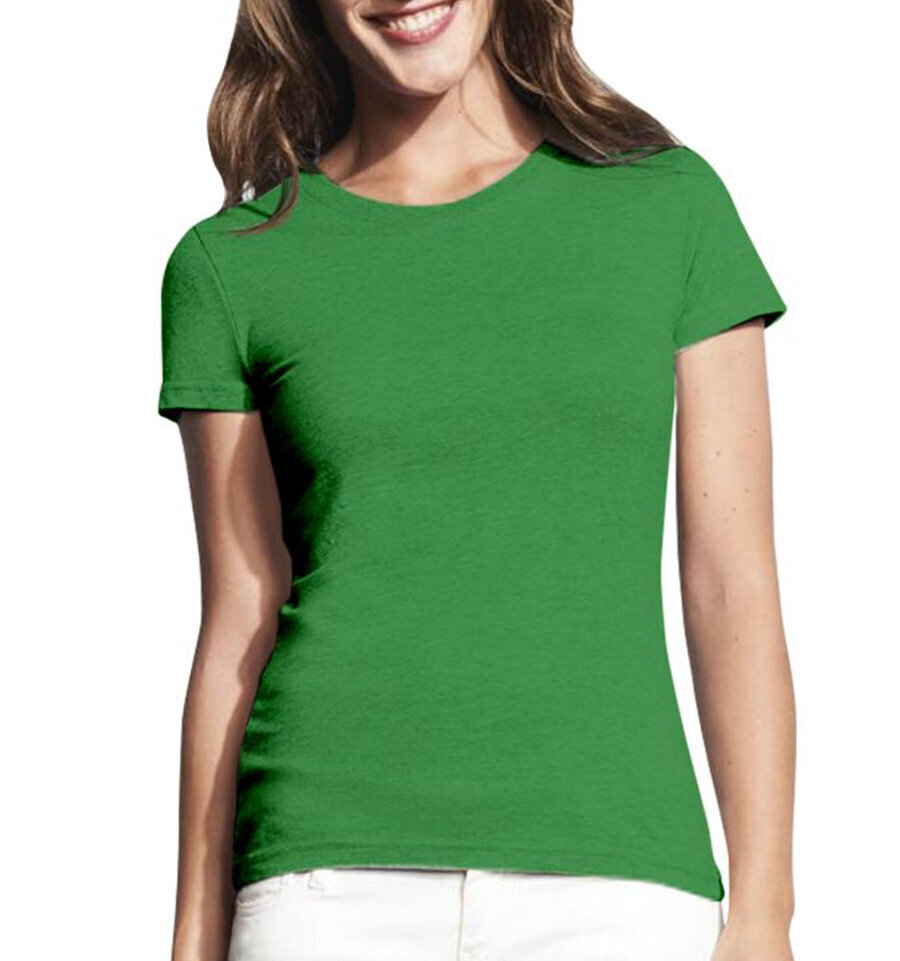 Marškinėliai moterims Kai esi karalienė, žali kaina ir informacija | Marškinėliai moterims | pigu.lt