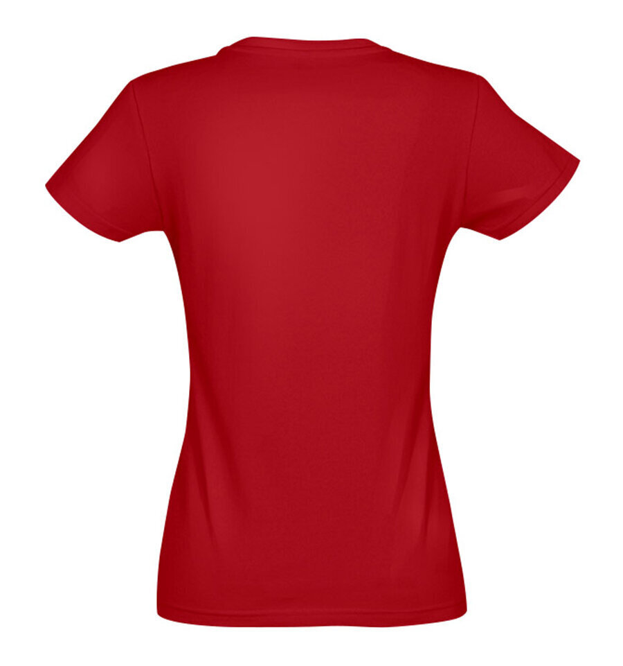 Marškinėliai moterims Pasiryžusi kilti, raudoni kaina ir informacija | Marškinėliai moterims | pigu.lt