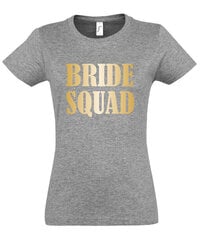 Marškinėliai moterims Bride squad цена и информация | Футболка женская | pigu.lt