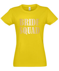 Marškinėliai moterims Bride squad цена и информация | Футболка женская | pigu.lt