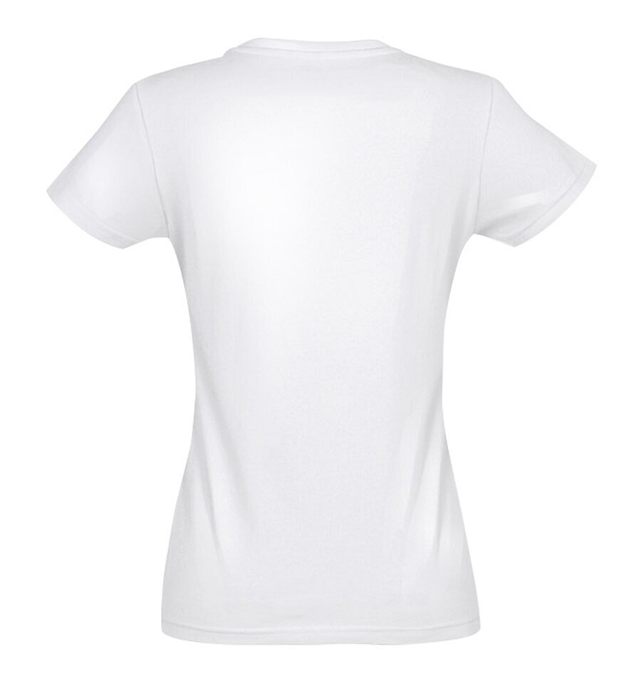 Marškinėliai moterims Saugokis žmonių, balti цена и информация | Marškinėliai moterims | pigu.lt