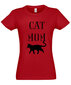Marškinėliai moterims Cat Lover kaina ir informacija | Marškinėliai moterims | pigu.lt
