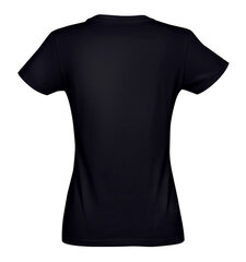 Marškinėliai moterims Taip atrodo geriausia močiutė, juodi цена и информация | Футболка женская | pigu.lt