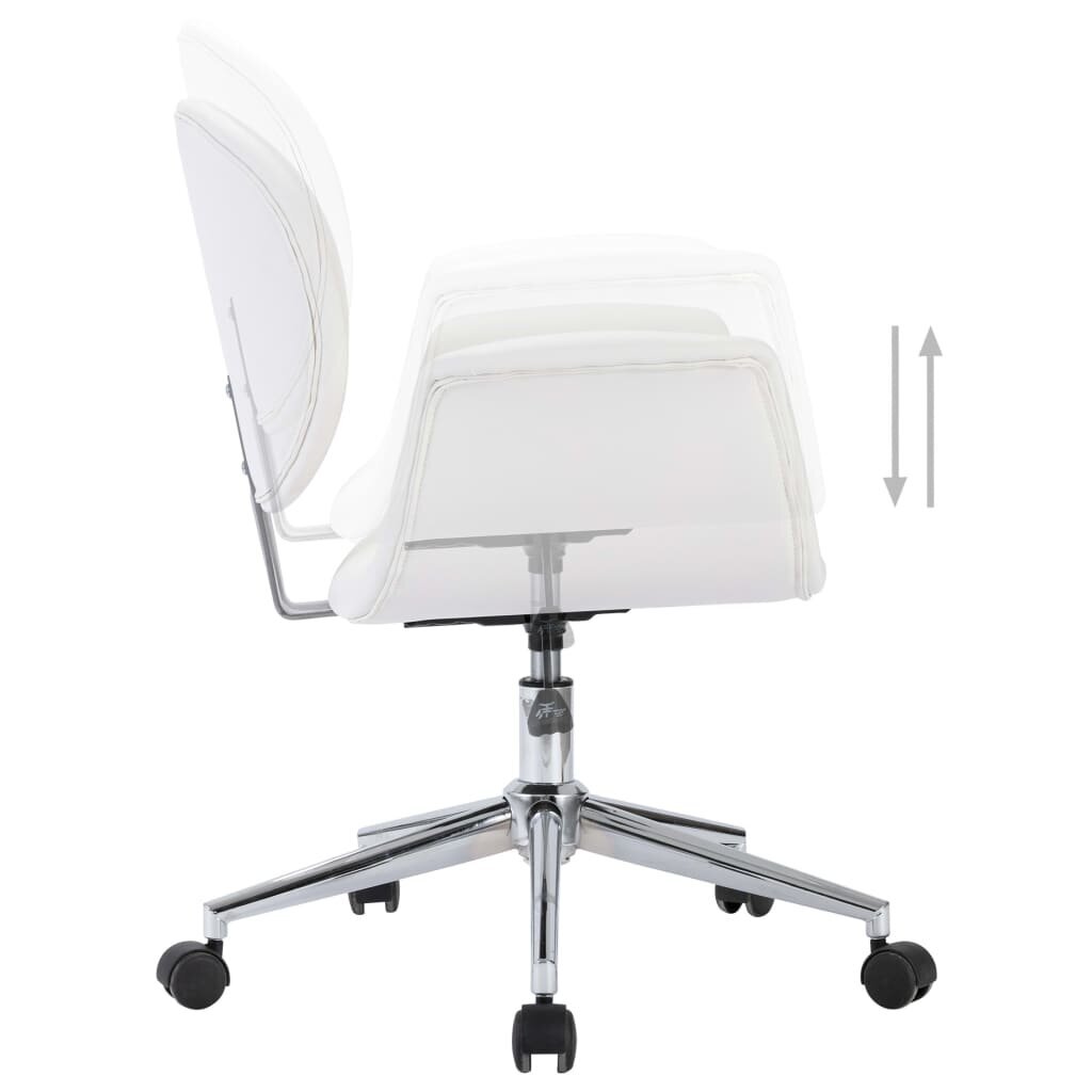 Biuro kėdė, 67x88 cm., balta kaina ir informacija | Biuro kėdės | pigu.lt
