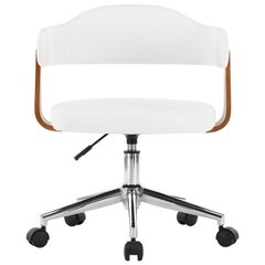 Pasukama biuro kėdė, balta kaina ir informacija | Biuro kėdės | pigu.lt