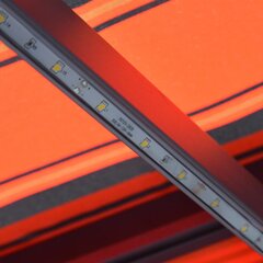 Markizė, 300 x 250 cm, oranžinė цена и информация | Зонты, маркизы, стойки | pigu.lt