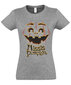 Marškinėliai moterims Missis Pumpkin, pilki цена и информация | Marškinėliai moterims | pigu.lt