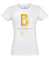 Marškinėliai moterims For the best friend B, balti цена и информация | Marškinėliai moterims | pigu.lt