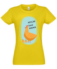 Marškinėliai moterims Mamos viščiukai kaina ir informacija | Marškinėliai moterims | pigu.lt