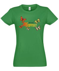 Marškinėliai moterims Aš mama kaina ir informacija | Marškinėliai moterims | pigu.lt