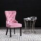 Valgomojo kėdės, 4vnt., rožinės spalvos цена и информация | Virtuvės ir valgomojo kėdės | pigu.lt