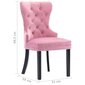 Valgomojo kėdės, 4vnt., rožinės spalvos kaina ir informacija | Virtuvės ir valgomojo kėdės | pigu.lt