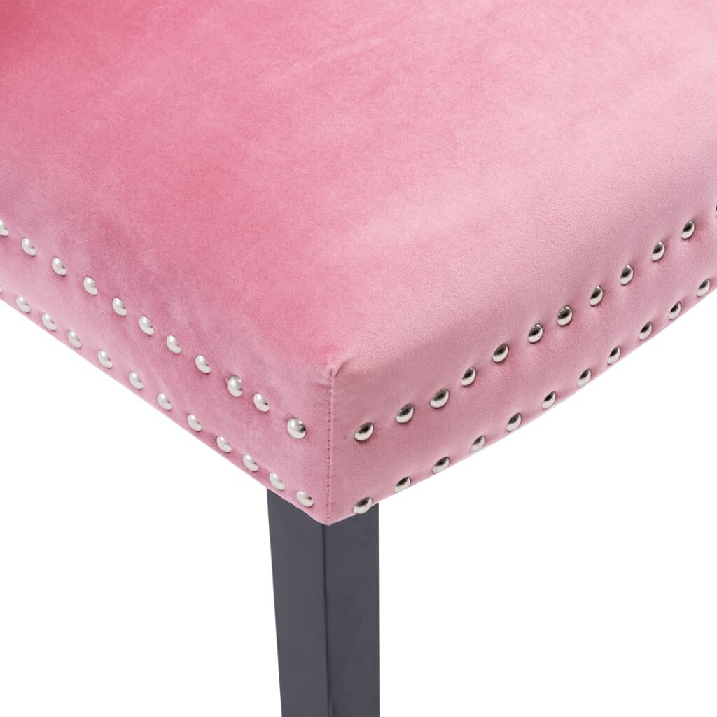 Valgomojo kėdės, 4vnt., rožinės spalvos kaina ir informacija | Virtuvės ir valgomojo kėdės | pigu.lt