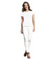 Marškinėliai moterims Drugelis, balti цена и информация | Marškinėliai moterims | pigu.lt