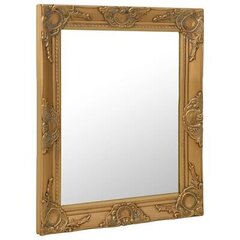 Sieninis veidrodis, 50x60cm, barokinis stilius kaina ir informacija | Veidrodžiai | pigu.lt