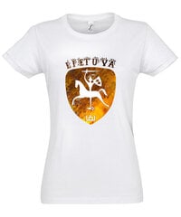 Футболка с надписью Литва цена и информация | Женские футболки | pigu.lt