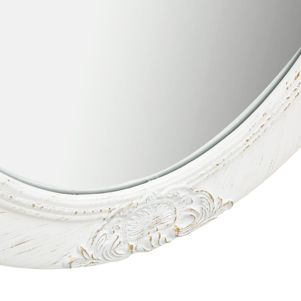 Sieninis veidrodis, 50x70cm, baltas kaina ir informacija | Veidrodžiai | pigu.lt