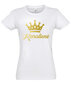 Marškinėliai moterims Aš Karalienė kaina ir informacija | Marškinėliai moterims | pigu.lt