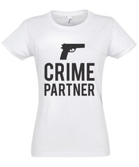 Marškinėliai moterims Crime partners цена и информация | Женские футболки | pigu.lt