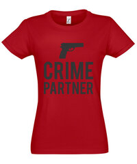 Marškinėliai moterims Crime partners kaina ir informacija | Marškinėliai moterims | pigu.lt