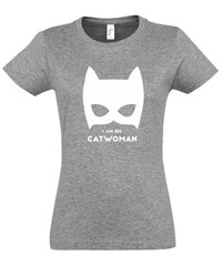 Marškinėliai moterims Catwoman цена и информация | Футболка женская | pigu.lt